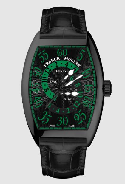 Franck Muller Cintree Curvex Double Retrograde Hour Replica Watch 7880 DH R NR Black Dial
